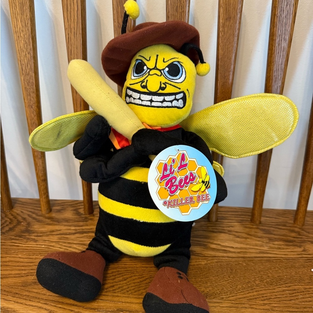 Li’l Bees “Killer Bee” Plush Toy – 2008 Rare Collectible with Tag